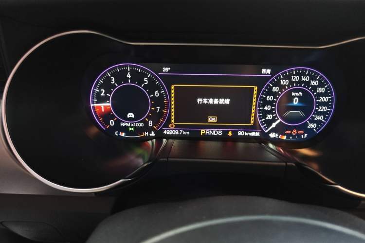 Used Ford Mustang 2020 2.3L EcoBoost Odometer Close Up