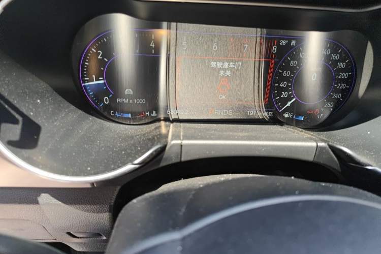 Used Ford Mustang 2020 2.3L EcoBoost Odometer Close Up
