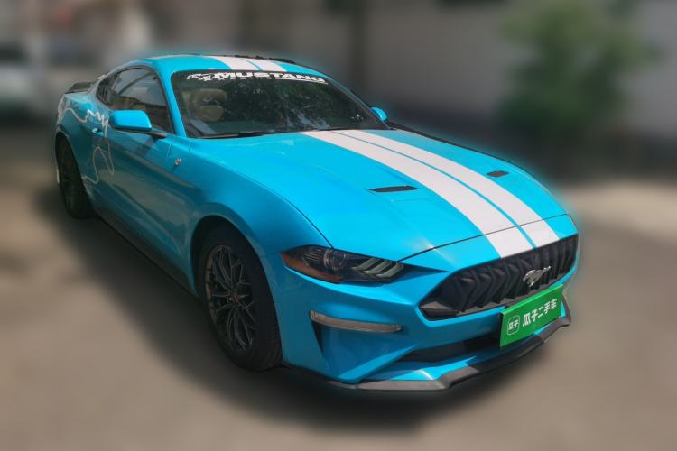 Used Ford Mustang 2020 2.3L EcoBoost Front Right 45 Deg