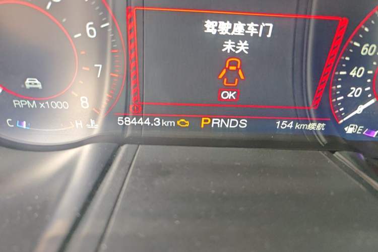 Used Ford Mustang 2020 2.3L EcoBoost Odometer Close Up