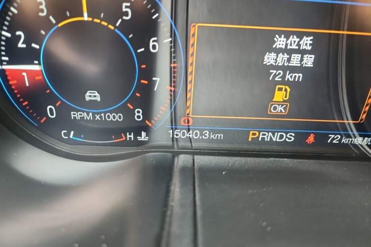 Used Ford Mustang 2020 2.3L EcoBoost Odometer Close Up