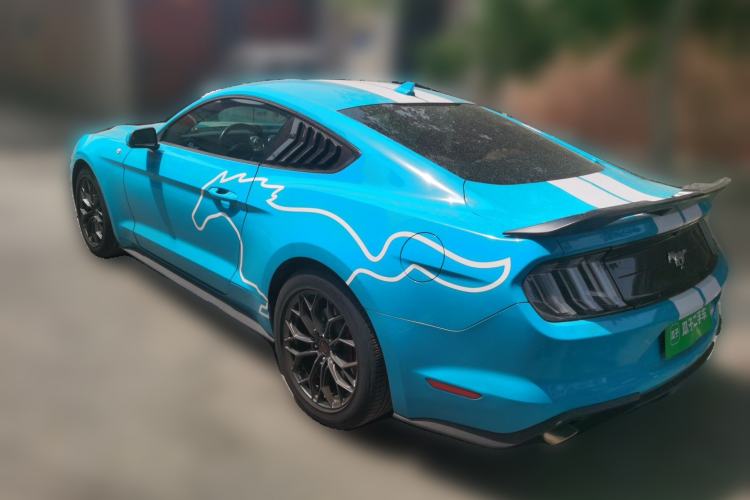 Used Ford Mustang 2020 2.3L EcoBoost Rear Left 45 Deg