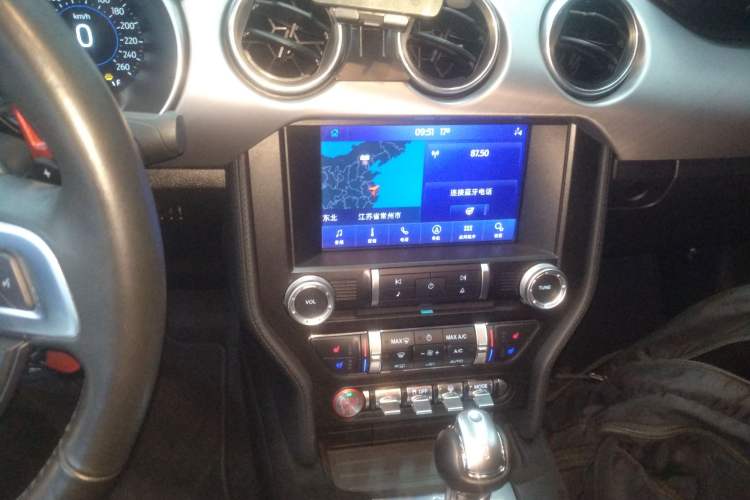 Used Ford Mustang 2020 2.3L EcoBoost Audio And AC Panel