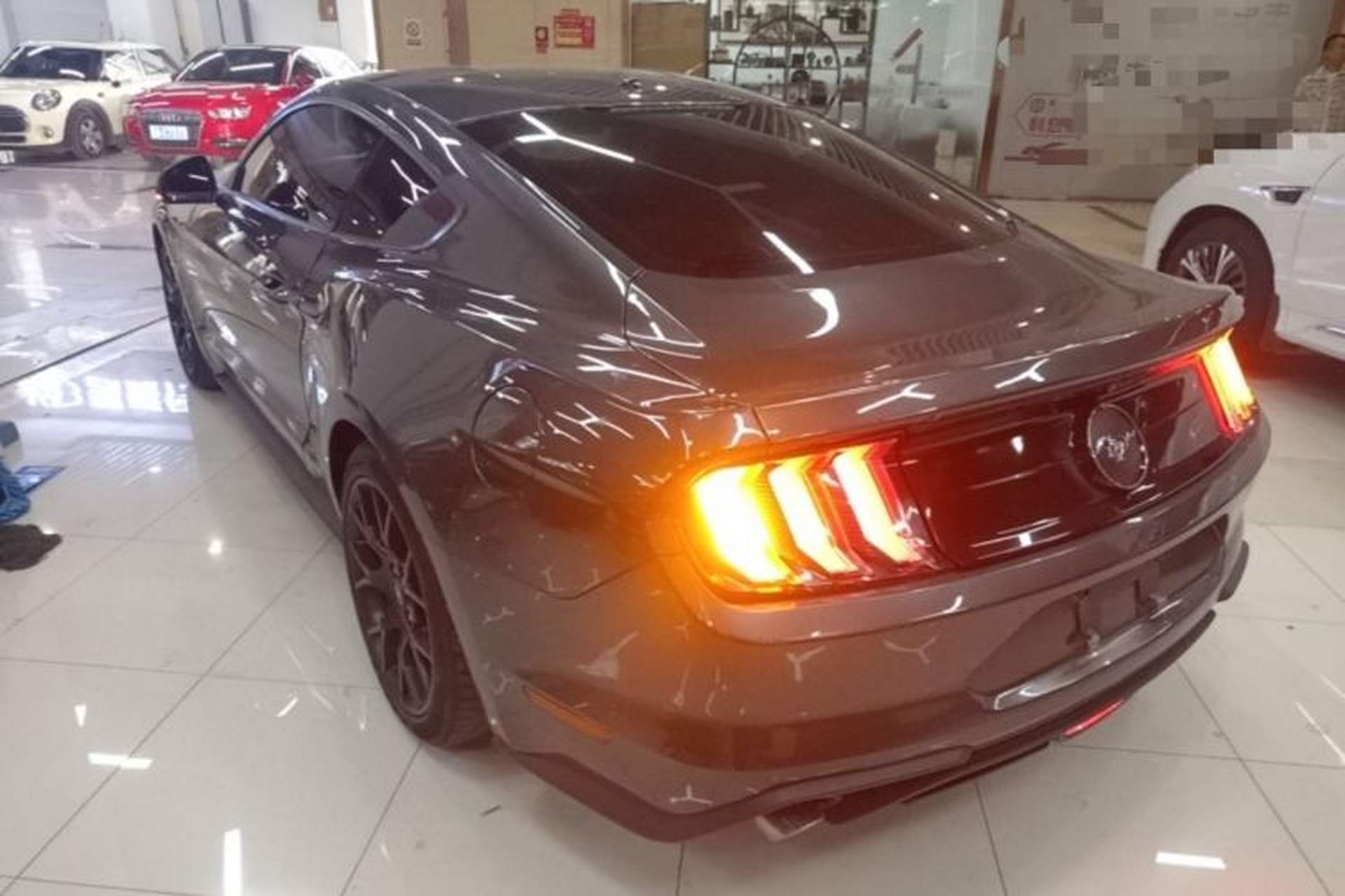 Used Ford Mustang 2020 2.3L EcoBoost Rear Left 45 Deg
