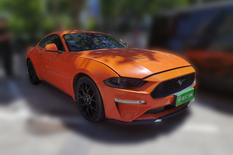 Used Ford Mustang 2020 2.3L EcoBoost Front Right 45 Deg