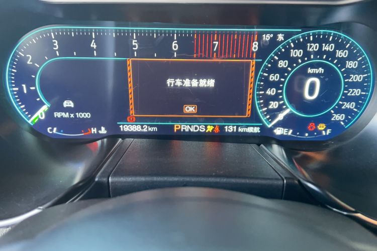 Used Ford Mustang 2020 2.3L EcoBoost Odometer Close Up