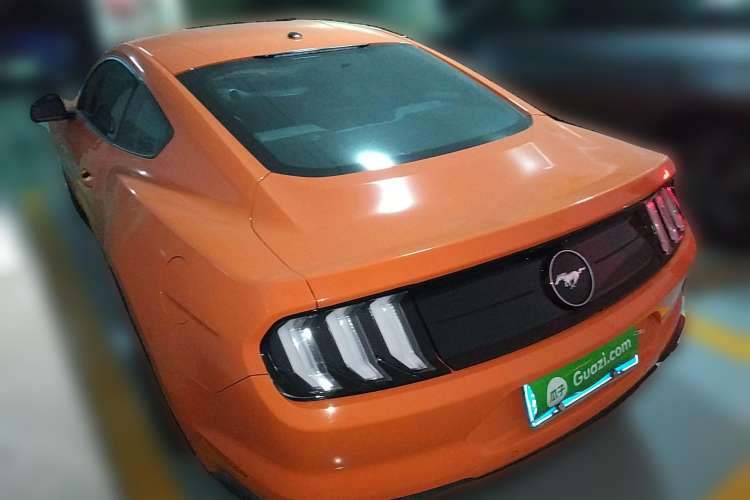 Used Ford Mustang 2020 2.3L EcoBoost Rear Left 45 Deg