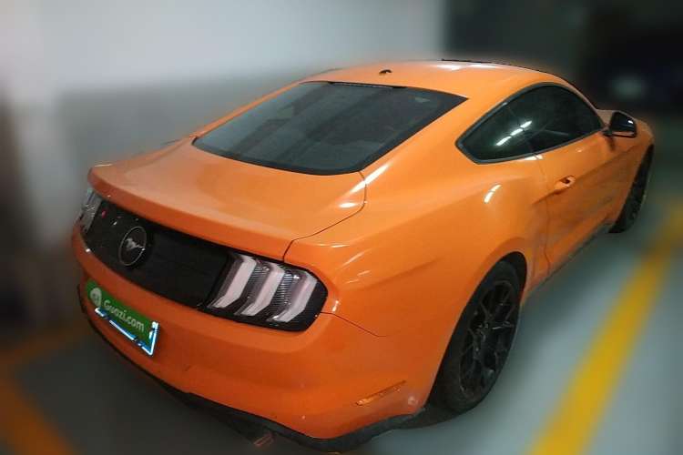 Used Ford Mustang 2020 2.3L EcoBoost Rear Right 45 Deg