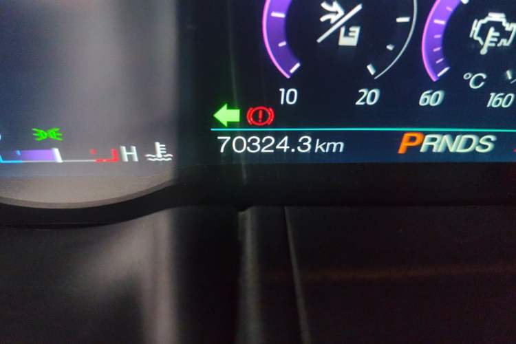 Used Ford Mustang 2020 2.3L EcoBoost Odometer Close Up