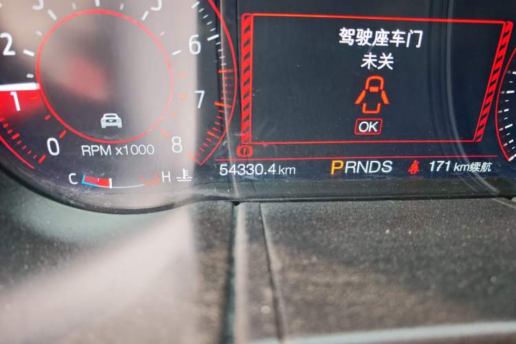Used Ford Mustang 2020 2.3L EcoBoost Odometer Close Up