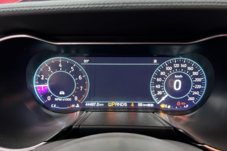Used Ford Mustang 2020 2.3L EcoBoost Odometer Close Up