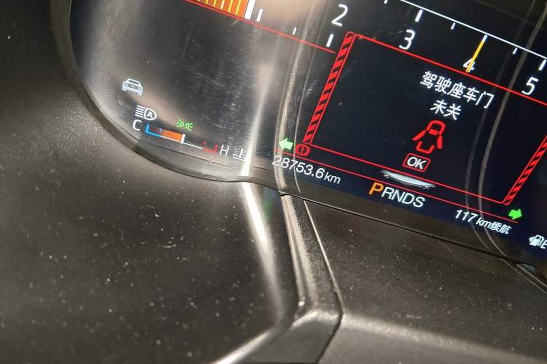 Used Ford Mustang 2020 2.3L EcoBoost Odometer Close Up
