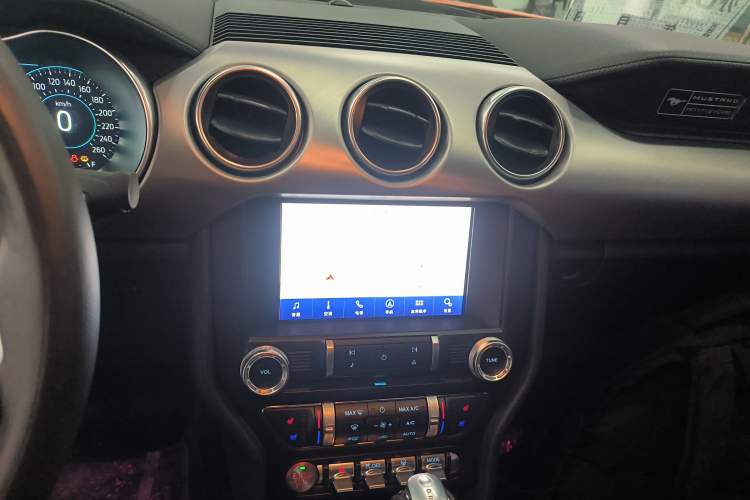 Used Ford Mustang 2020 2.3L EcoBoost Audio And AC Panel