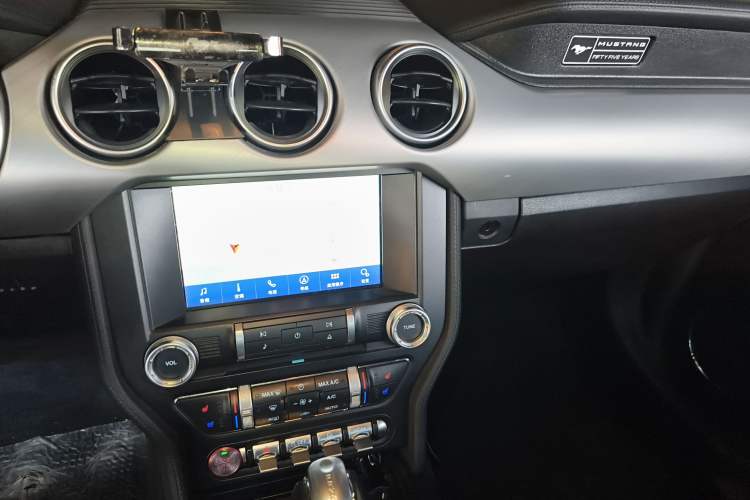Used Ford Mustang 2020 2.3L EcoBoost Audio And AC Panel