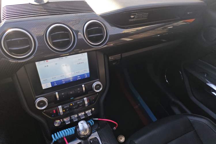 Used Ford Mustang 2020 2.3L EcoBoost Audio And AC Panel