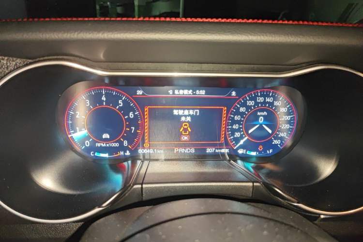 Used Ford Mustang 2020 2.3L EcoBoost Instrument Cluster