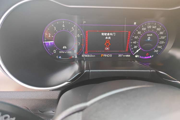 Used Ford Mustang 2020 2.3L EcoBoost Odometer Close Up
