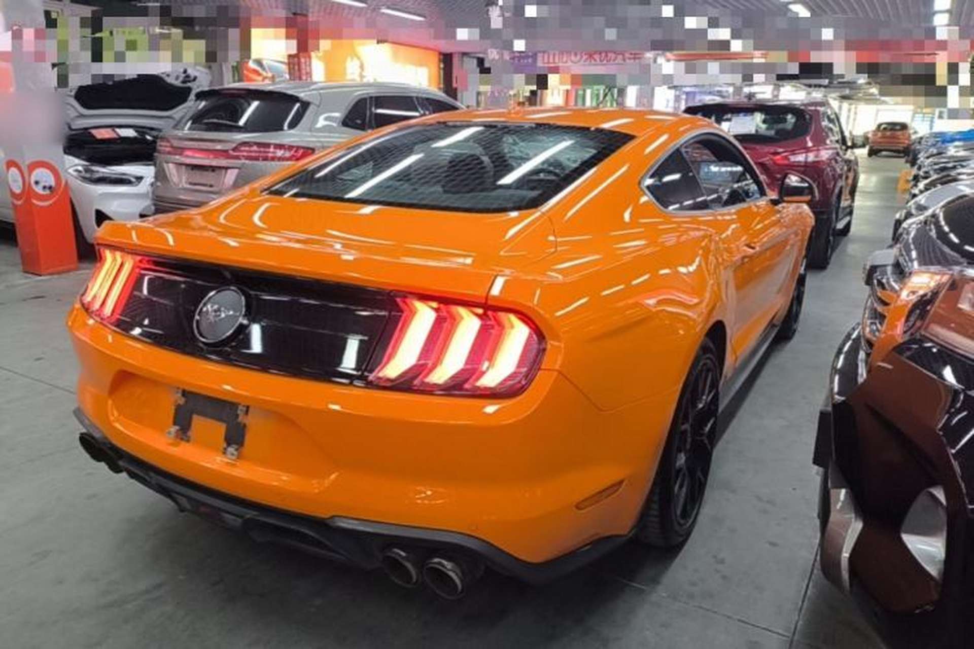 Used Ford Mustang 2020 2.3L EcoBoost Rear Right 45 Deg