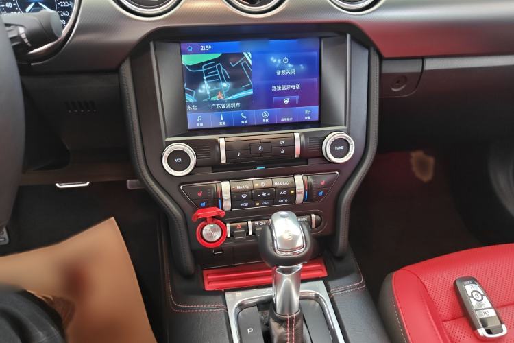 Used Ford Mustang 2021 2.3T EcoBoost Audio And AC Panel