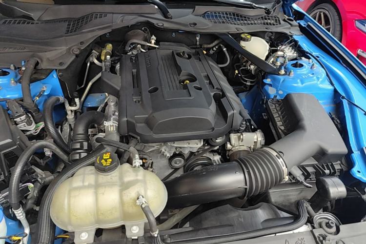 Used Ford Mustang 2021 2.3L EcoBoost Stealth Revival Limited Edition Engine Bay
