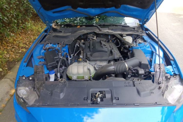Used Ford Mustang 2021 2.3L EcoBoost Stealth Revival Limited Edition Engine Bay