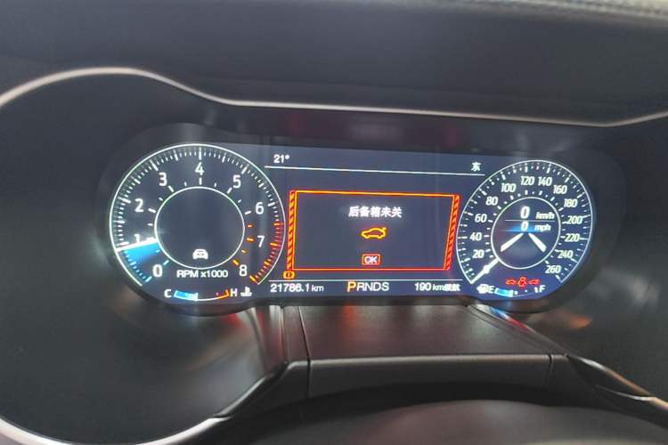 Used Ford Mustang 2021 2.3L EcoBoost Stealth Revival Limited Edition Instrument Cluster