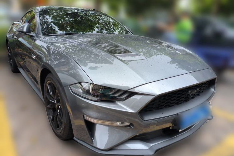 Used Ford Mustang 2021 2.3T EcoBoost Obsidian Phantom Special Edition Front Right 45 Deg