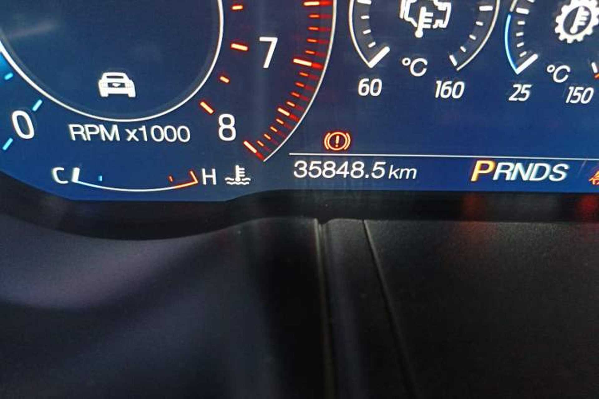 Used Ford Mustang 2021 2.3T EcoBoost Odometer Close Up