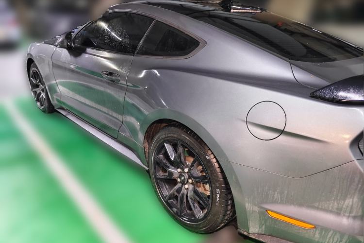 Used Ford Mustang 2021 2.3T EcoBoost Obsidian Phantom Special Edition Rear Left 45 Deg