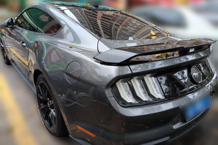Used Ford Mustang 2021 2.3T EcoBoost Obsidian Phantom Special Edition Rear Left 45 Deg