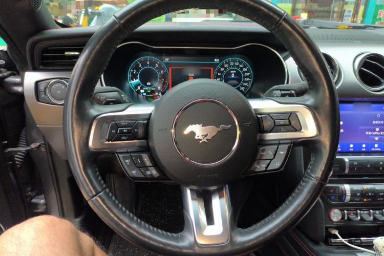 Used Ford Mustang 2021 2.3T EcoBoost Obsidian Phantom Special Edition Steering Wheel