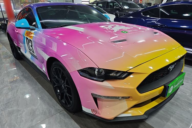 Used Ford Mustang 2021 2.3T EcoBoost Front Right 45 Deg