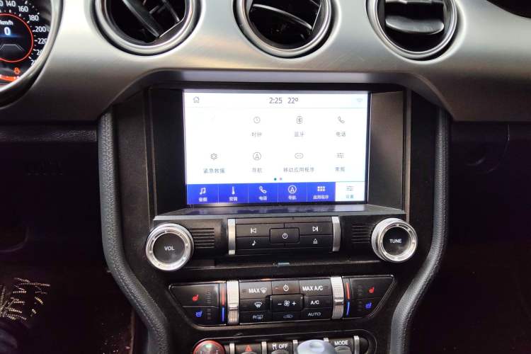 Used Ford Mustang 2021 2.3T EcoBoost Audio And AC Panel