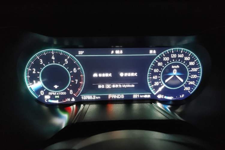 Used Ford Mustang 2021 2.3T EcoBoost Instrument Cluster