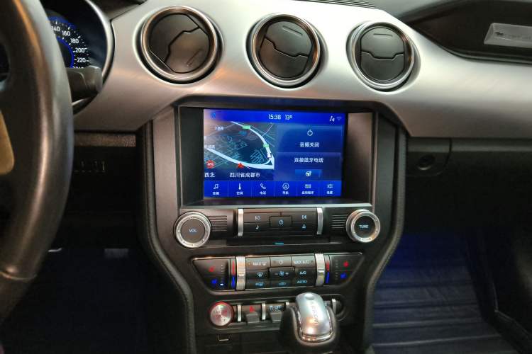 Used Ford Mustang 2021 2.3T EcoBoost Audio And AC Panel