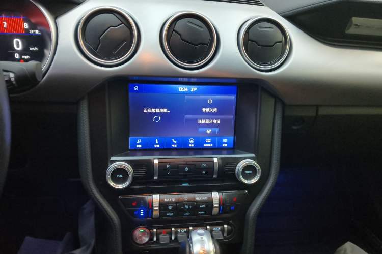 Used Ford Mustang 2021 2.3T EcoBoost Audio And AC Panel
