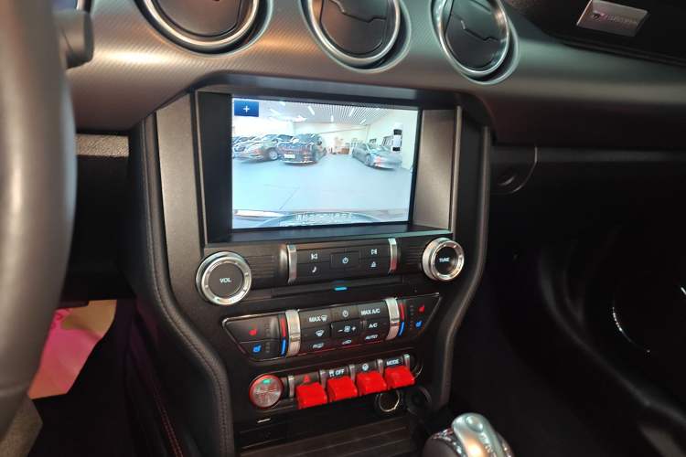 Used Ford Mustang 2021 2.3T EcoBoost Obsidian Phantom Special Edition Audio And AC Panel