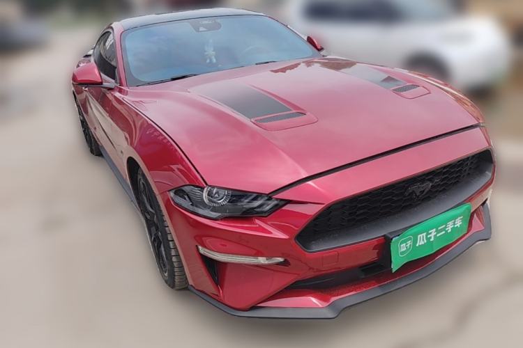 Used Ford Mustang 2021 2.3L EcoBoost Front Right 45 Deg