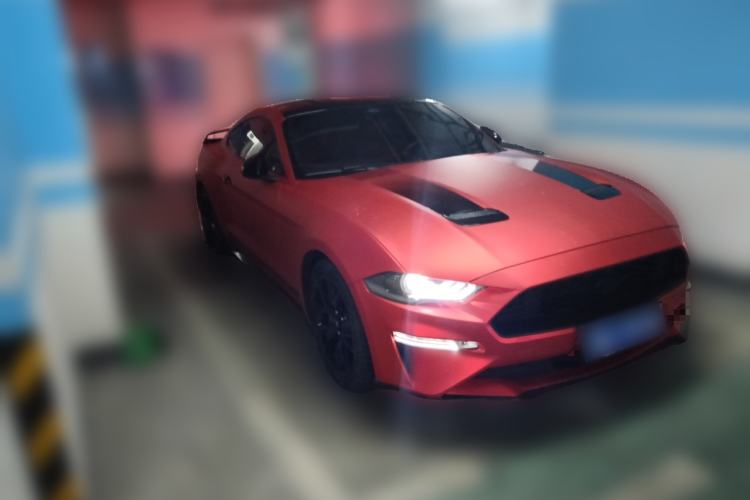 Used Ford Mustang 2021 2.3T EcoBoost Obsidian Phantom Special Edition Front Right 45 Deg