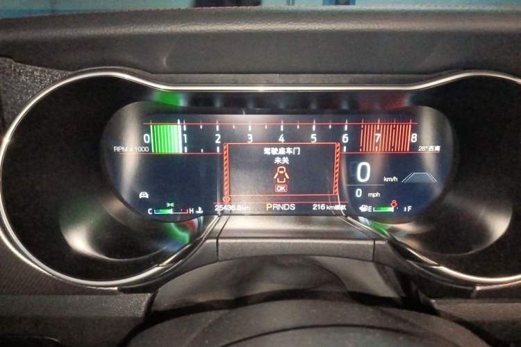 Used Ford Mustang 2021 2.3T EcoBoost Obsidian Phantom Special Edition Instrument Cluster