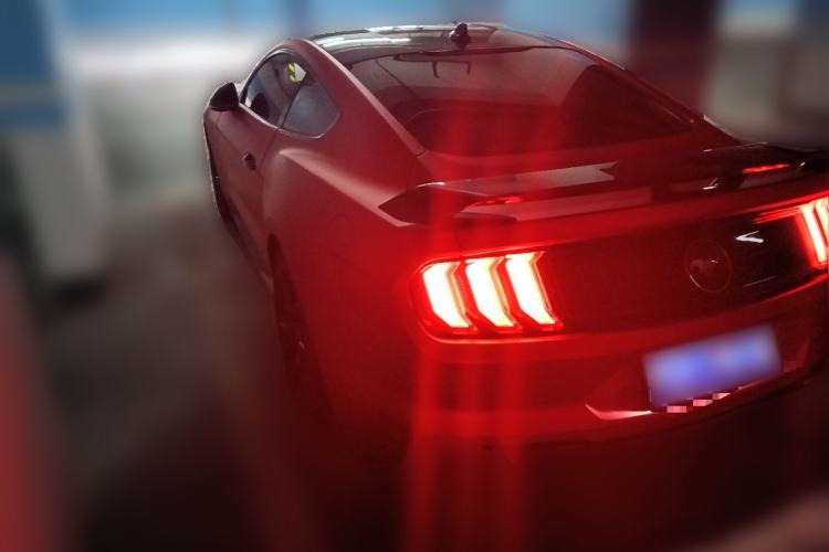 Used Ford Mustang 2021 2.3T EcoBoost Obsidian Phantom Special Edition Rear Left 45 Deg