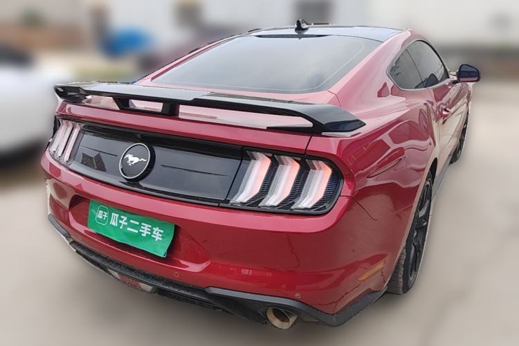Used Ford Mustang 2021 2.3L EcoBoost Rear Right 45 Deg