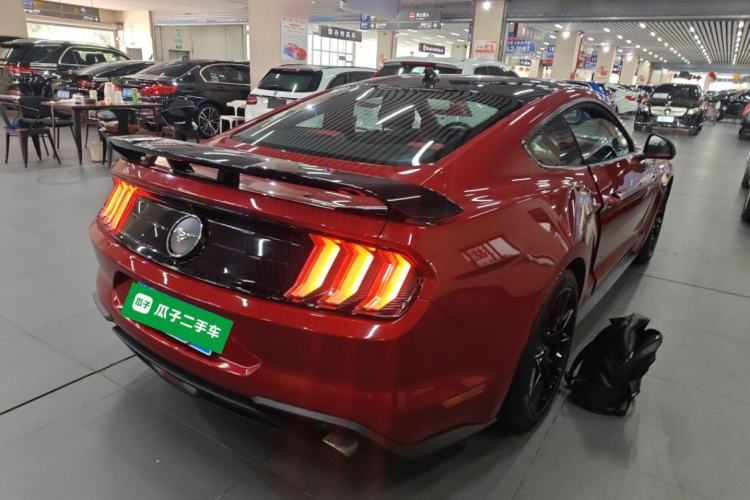 Used Ford Mustang 2021 2.3T EcoBoost Obsidian Phantom Special Edition Rear Right 45 Deg