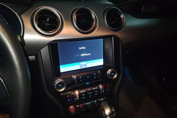 Used Ford Mustang 2021 2.3L EcoBoost Stealth Revival Limited Edition Audio And AC Panel
