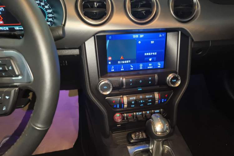 Used Ford Mustang 2021 2.3T EcoBoost Audio And AC Panel
