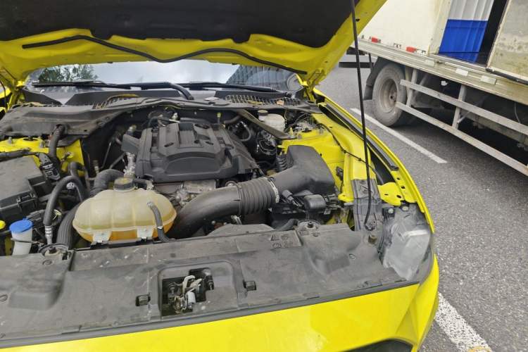 Used Ford Mustang 2021 2.3T EcoBoost Obsidian Phantom Special Edition Engine Bay Left