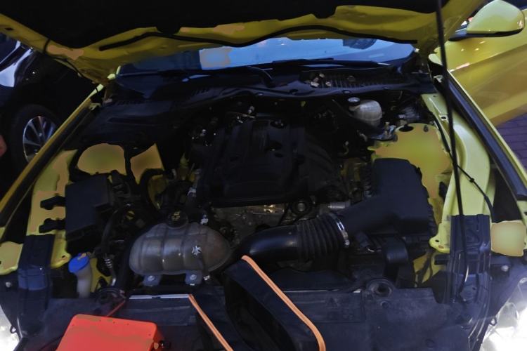 Used Ford Mustang 2021 2.3L EcoBoost Stealth Revival Limited Edition Engine Bay
