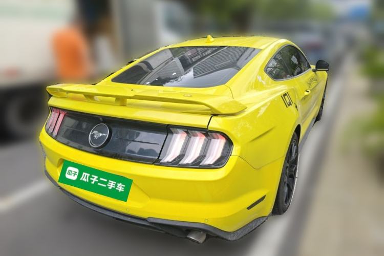 Used Ford Mustang 2021 2.3T EcoBoost Obsidian Phantom Special Edition Rear Right 45 Deg