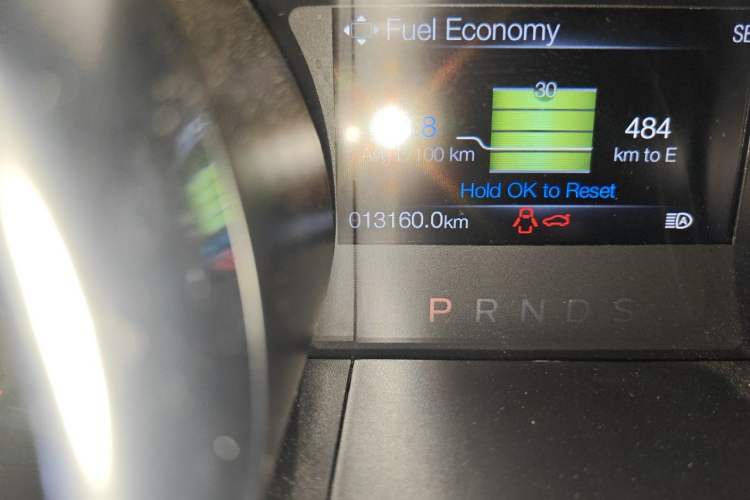Used Ford Mustang  Odometer Close Up