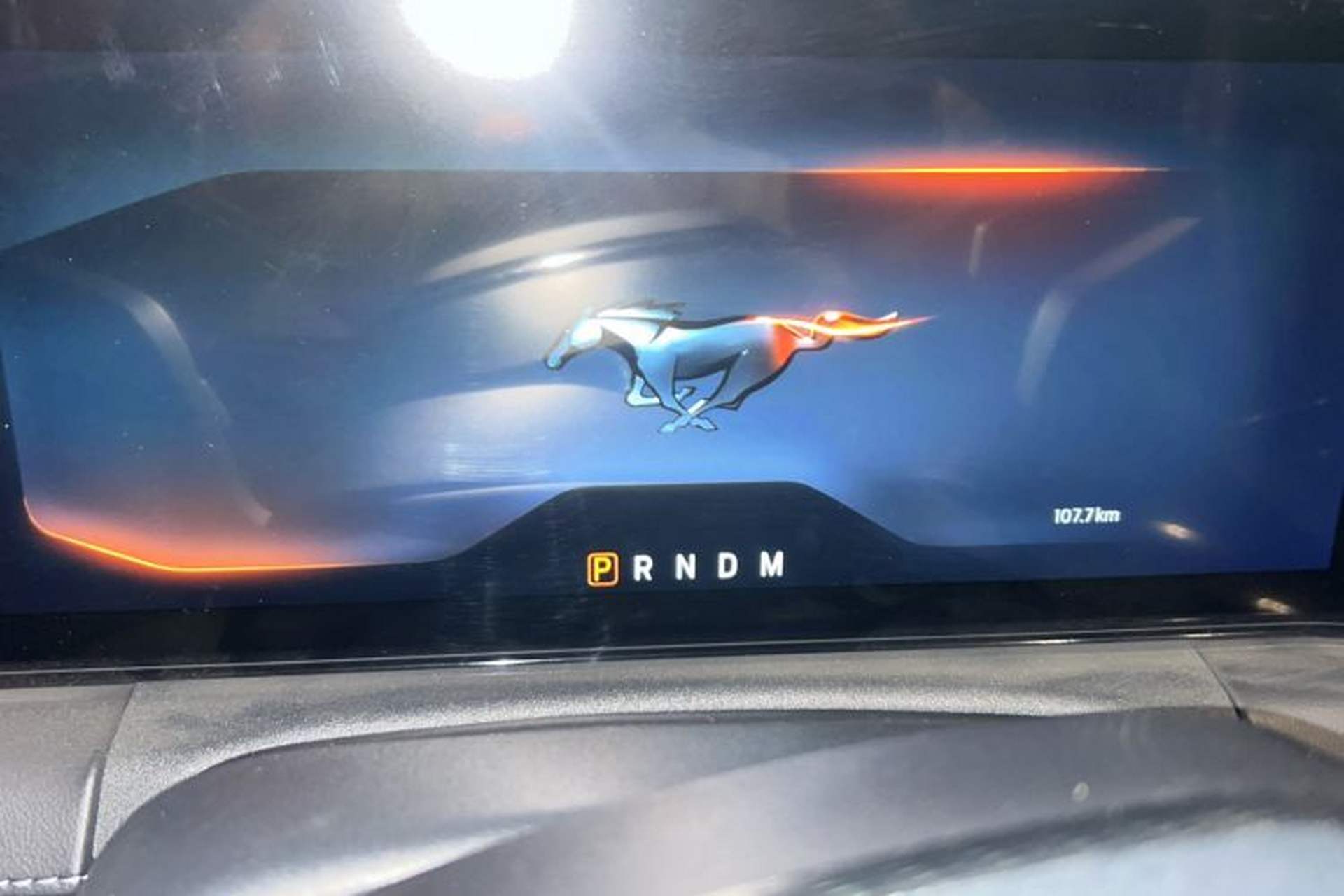 Used Ford Mustang 2024 2.3T EcoBoost Hardtop Performance Edition Odometer Close Up